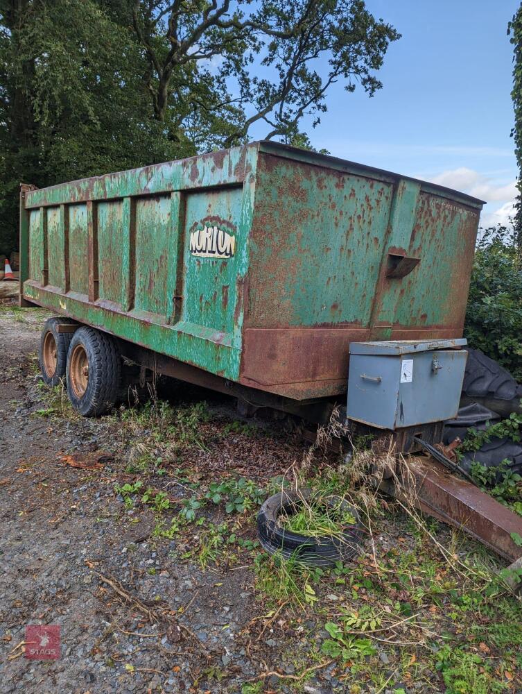 1996 NORTON 12T TIPPING TRAILER