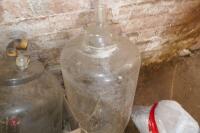 7 ALFA-LAVAL /FULLWOOD GLASS MILK JARS - 6