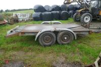 3.8M X 1.8M TWIN AXLE WINCH TRAILER - 2