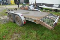 3.8M X 1.8M TWIN AXLE WINCH TRAILER - 6