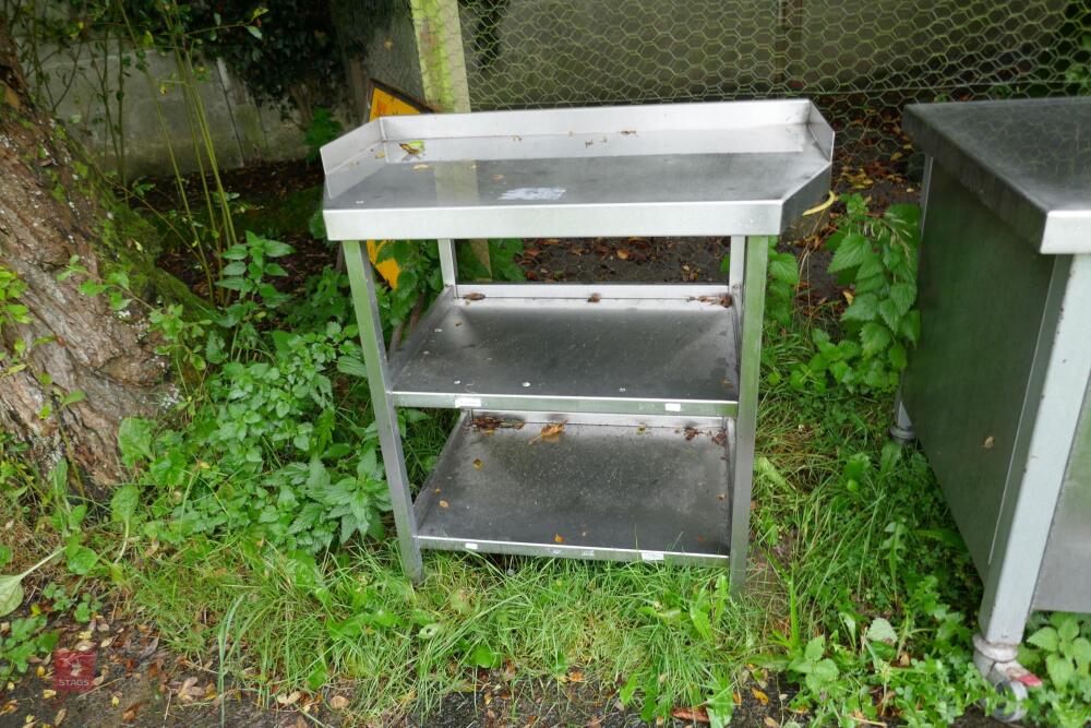 STAINLESS STEEL SHELVING