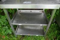 STAINLESS STEEL SHELVING - 6