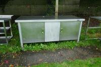 BENHAM STAINLESS STEEL CUPBOARD