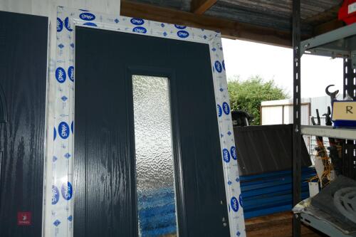 DARK GREY COMPOSITE FRONT DOOR