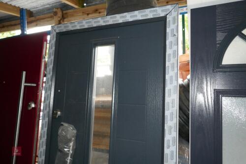 GREY COMPOSITE FRONT DOOR