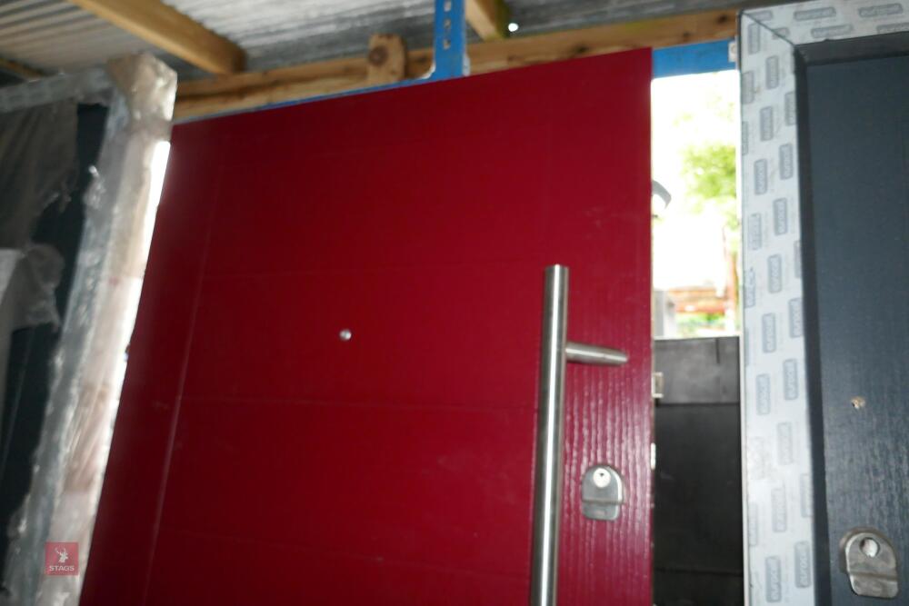 RED COMPOSITE FRONT DOOR