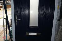 DARK BLUE COMPOSITE FRONT DOOR - 2