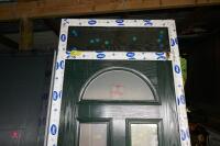 GREEN COMPOSITE FRONT DOOR