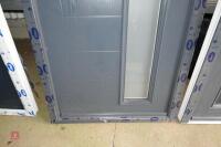 GREY COMPOSITE FRONT DOOR OR BACK DOOR - 3