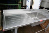 BENHAM CATERING SINK & DRAINER - 3