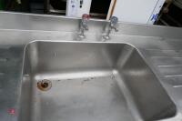 BENHAM CATERING SINK & DRAINER - 4