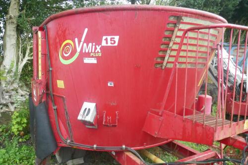 2002 BVL VMIX PLUS 15 FEEDER WAGON