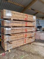 QTY OF USED TIMBER (4) - 6