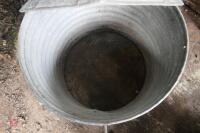 GALVINISED CORN BIN 22'' TALL - 5