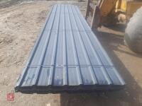 20 USED BOX PROFILE ROOFING SHEETS - 2