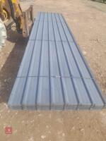 20 USED BOX PROFILE ROOFING SHEETS - 4