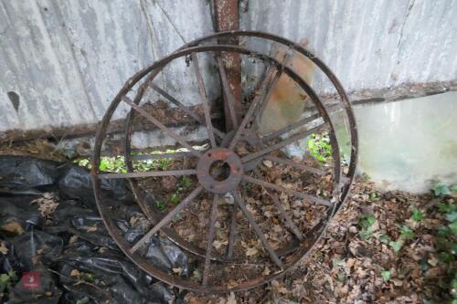 VINTAGE IRON WHEELS