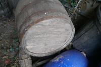 2 X FULL OAK WHISKEY BARRELS - 3