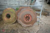 2 DAVID BROWN WHEELS & TYRES - 10