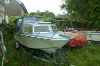 16' MICRO PLUS 501 MOTORBOAT + TRAILER
