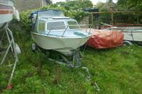 16' MICRO PLUS 501 MOTORBOAT + TRAILER - 14