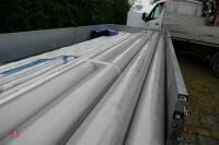 14 6 METER LENGTHS OF STAINLESS STEEL - 8