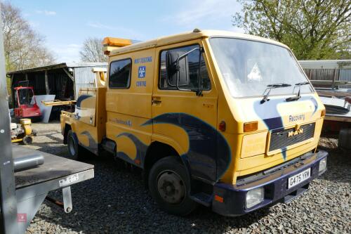 MAN 7.5TONNE RECOVERY TRUCK