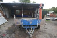 2010 3M X 2M TWIN AXLE HIAB TRAILER - 15