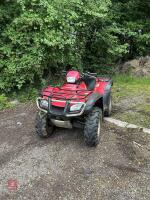 2010 HONDA FOREMAN 500 ES QUAD BIKE - 3