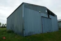 45' X 45' STEEL FRAMED SHED