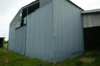 45' X 45' STEEL FRAMED SHED - 15