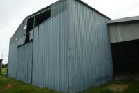 45' X 45' STEEL FRAMED SHED - 16