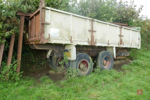 TANDEM AXLE AL BODY TRAILER