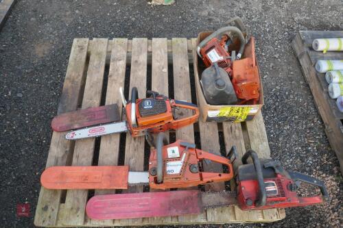 4 CHAINSAWS S/R