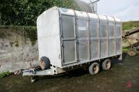 IFOR WILLIAMS 12' LIVESTOCK TRAILER