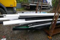 LARGE QUANTITY OF PLASTIC PIPES - 10