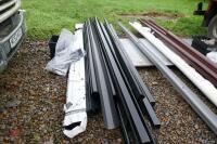 LARGE QUANTITY OF PLASTIC GUTTERING - 2