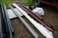 LARGE QUANTITY OF PLASTIC GUTTERING - 3