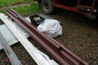 LARGE QUANTITY OF PLASTIC GUTTERING - 4