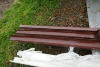 LARGE QUANTITY OF PLASTIC GUTTERING - 5