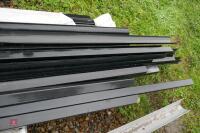 LARGE QUANTITY OF PLASTIC GUTTERING - 10