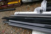 LARGE QUANTITY OF PLASTIC GUTTERING - 13