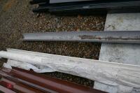 LARGE QUANTITY OF PLASTIC GUTTERING - 14