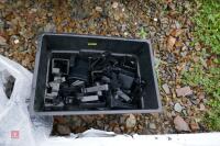 LARGE QUANTITY OF PLASTIC GUTTERING - 15