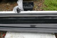 LARGE QUANTITY OF PLASTIC GUTTERING - 16