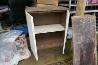 METAL SHELVING CABINET