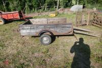 7' X 5' WOODEN CAR TRAILER