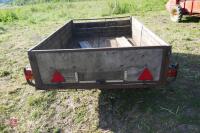 7' X 5' WOODEN CAR TRAILER - 13