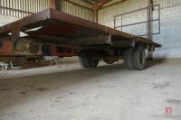 18'4" FLAT BED EXTENDED BED TRAILER - 12