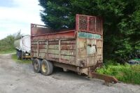 2002 REDROCK 12T SILAGE TRAILER (S/R)